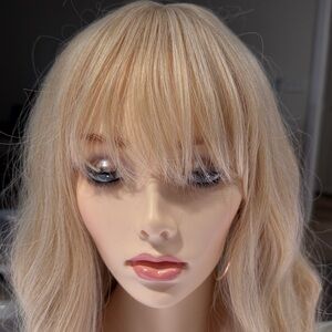 HAIR, 24” Wavy, Center Part with Bangs, Blondes